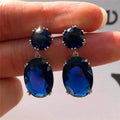 Oval Crystal Drops