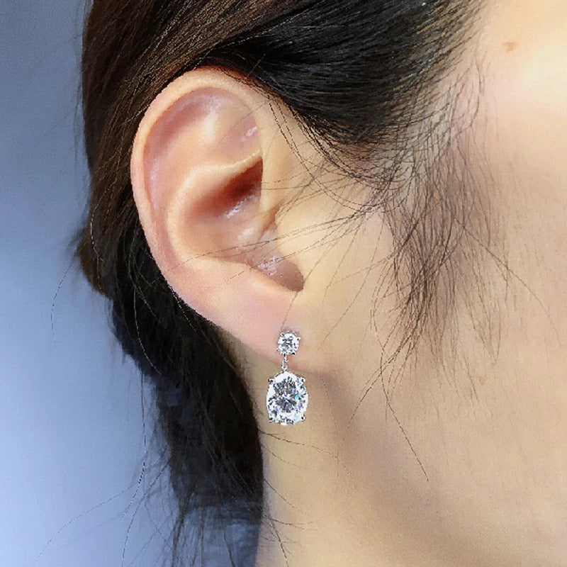 Oval Crystal Drops