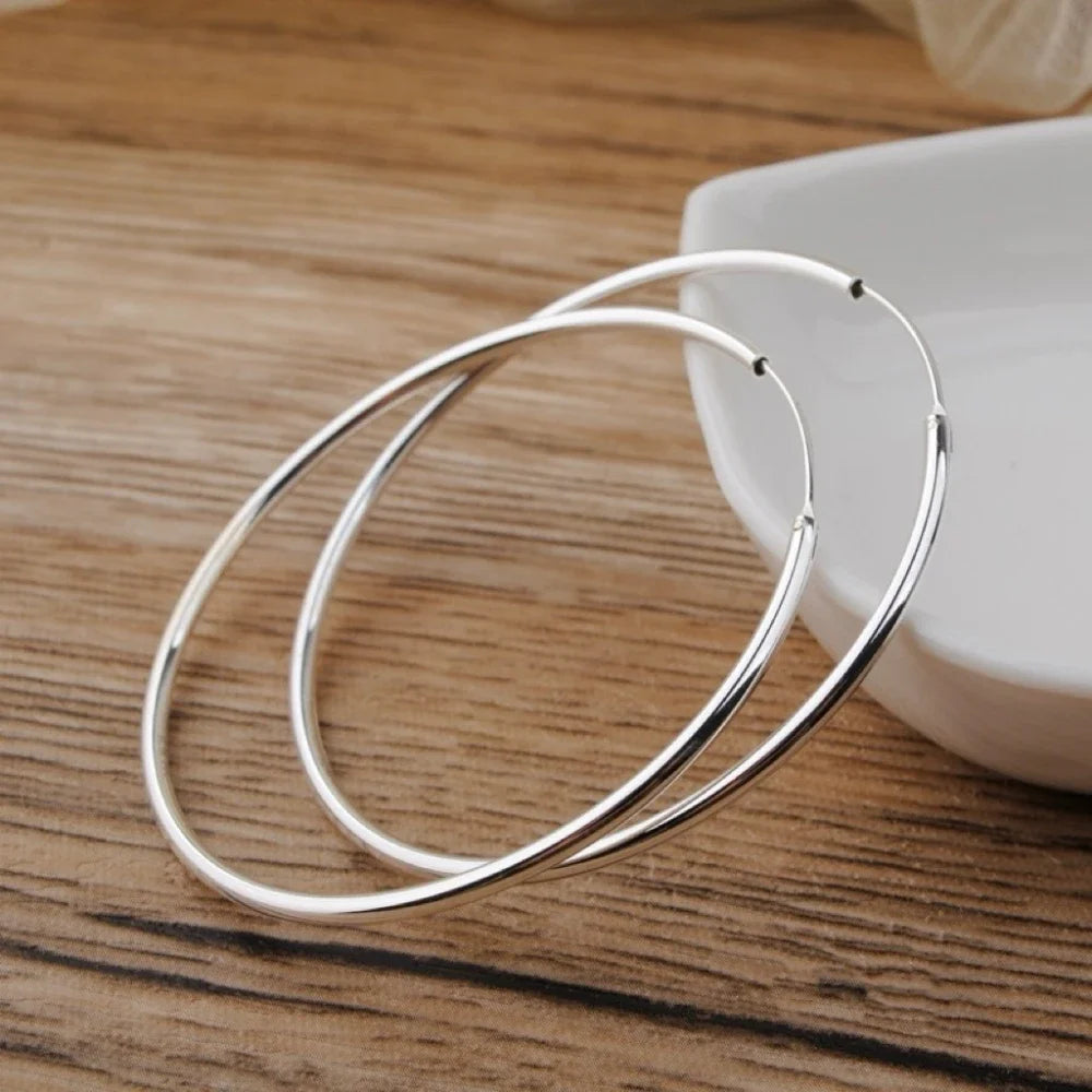 Circle Hoop Earrings