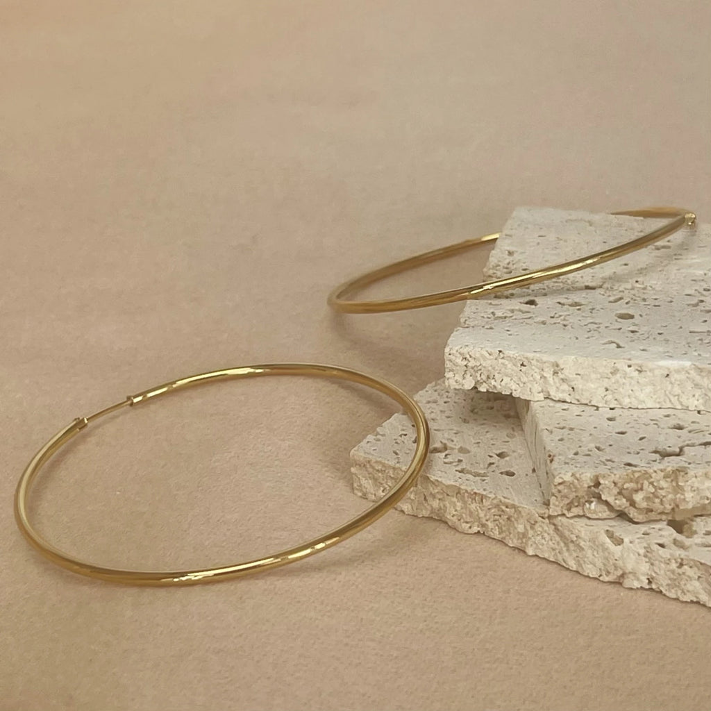 Circle Hoop Earrings