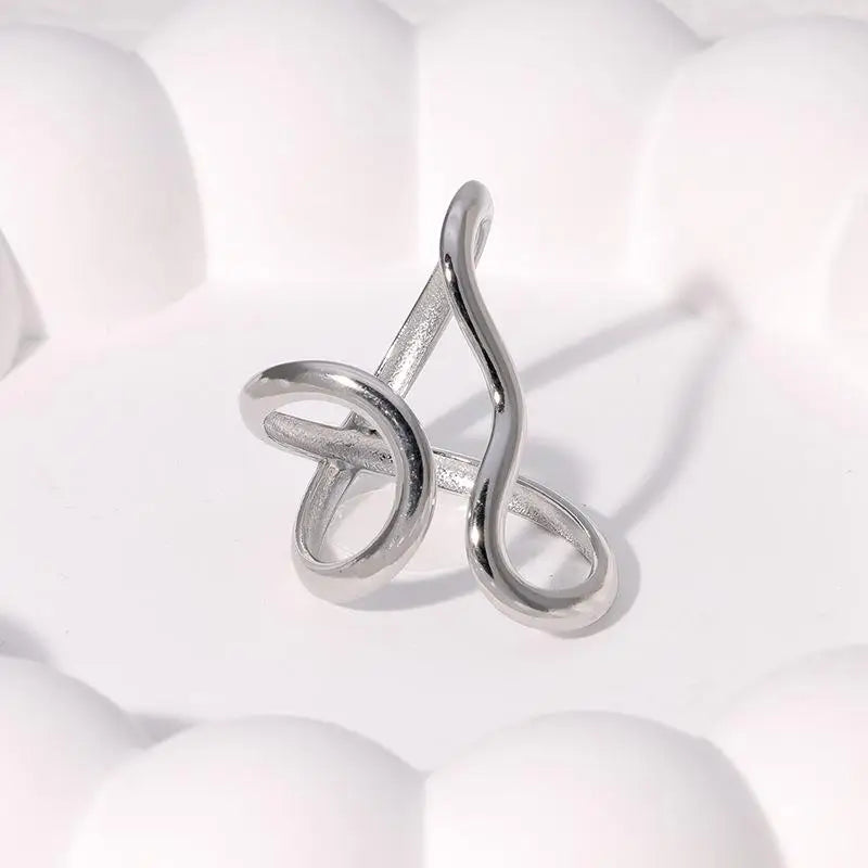 Open Wave Ring