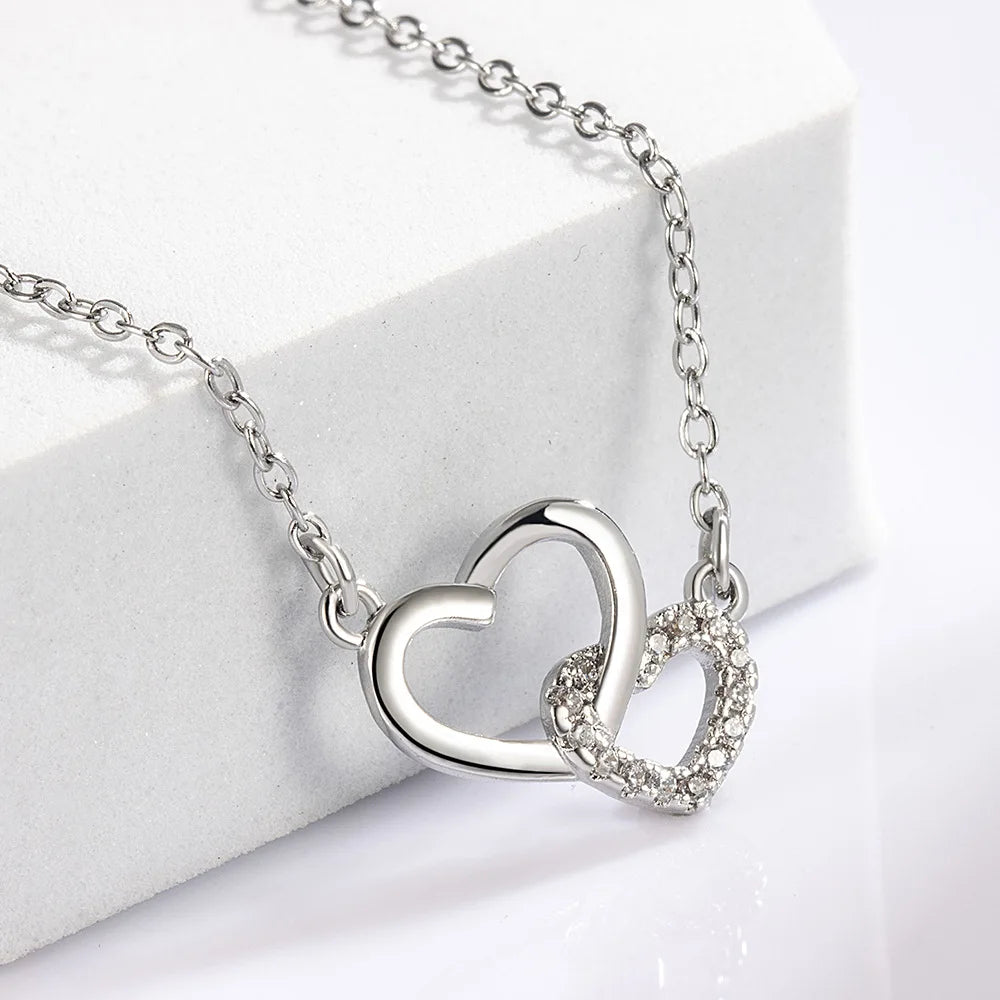 Entwined Hearts Necklace