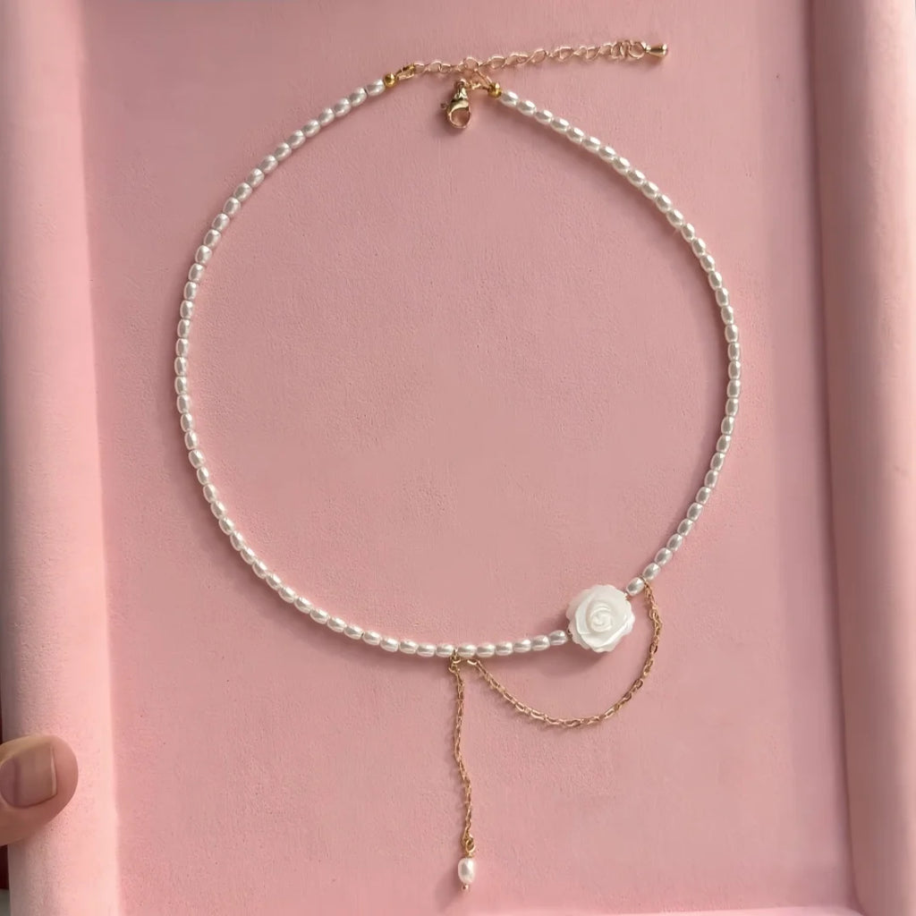 Pearl Thread Necklace