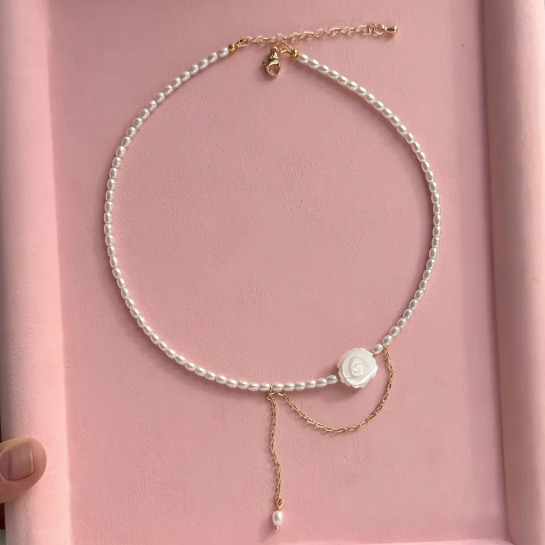 Pearl Thread Necklace
