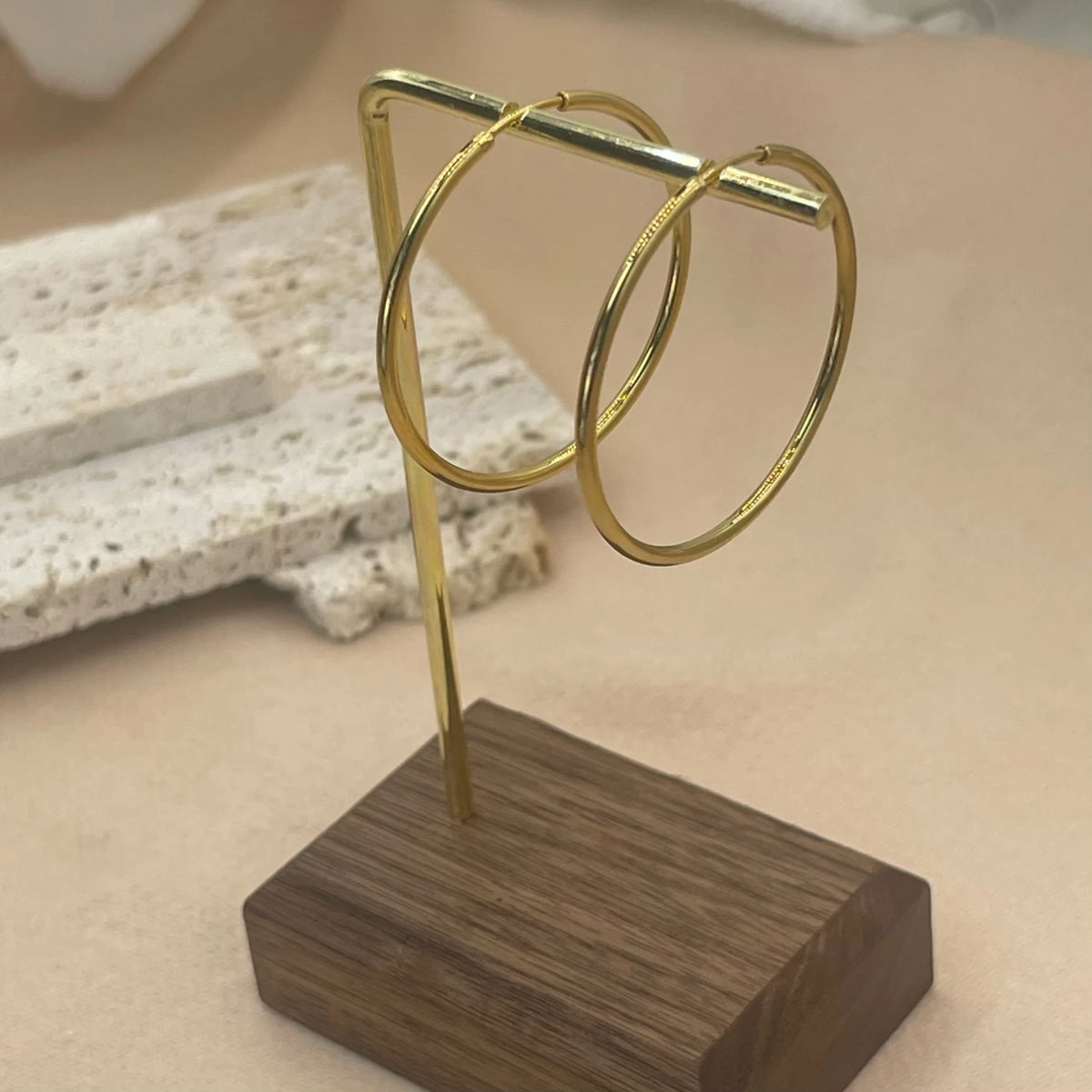 Circle Hoop Earrings