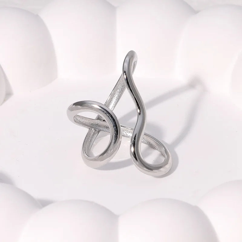 Open Wave Ring