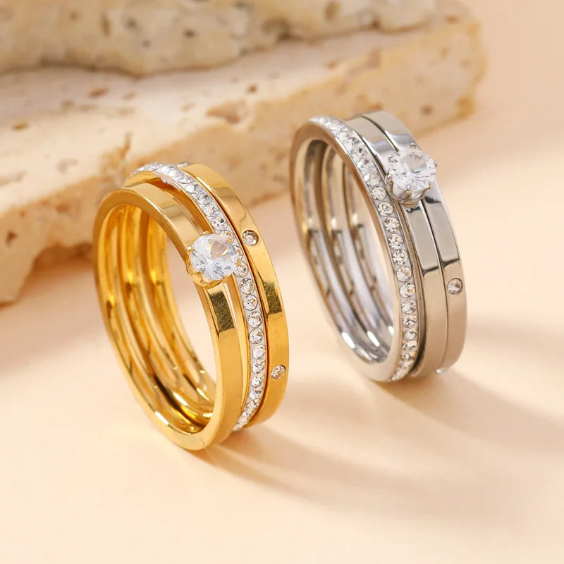 Trio Stacking Ring Set