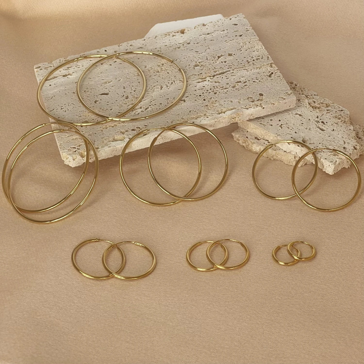 Circle Hoop Earrings