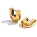 U-Bar Hoop Earrings