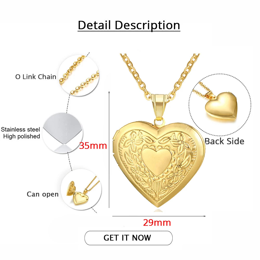 Heart Locket Necklace