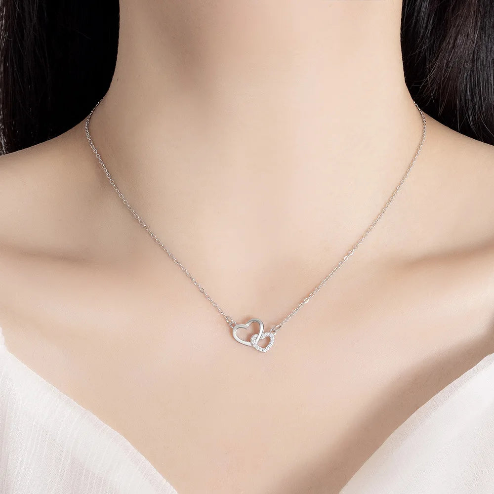Entwined Hearts Necklace