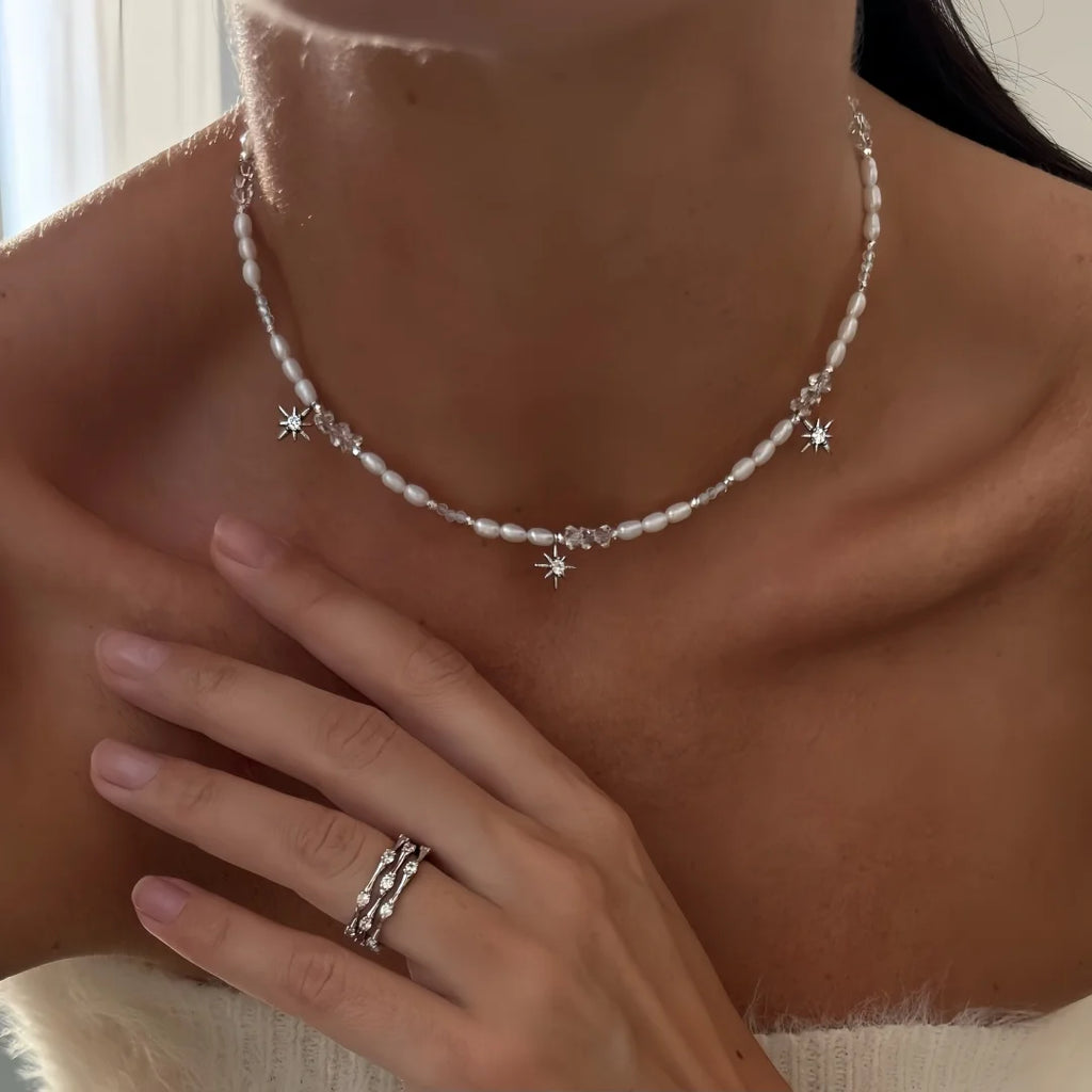 Pearl Thread Necklace
