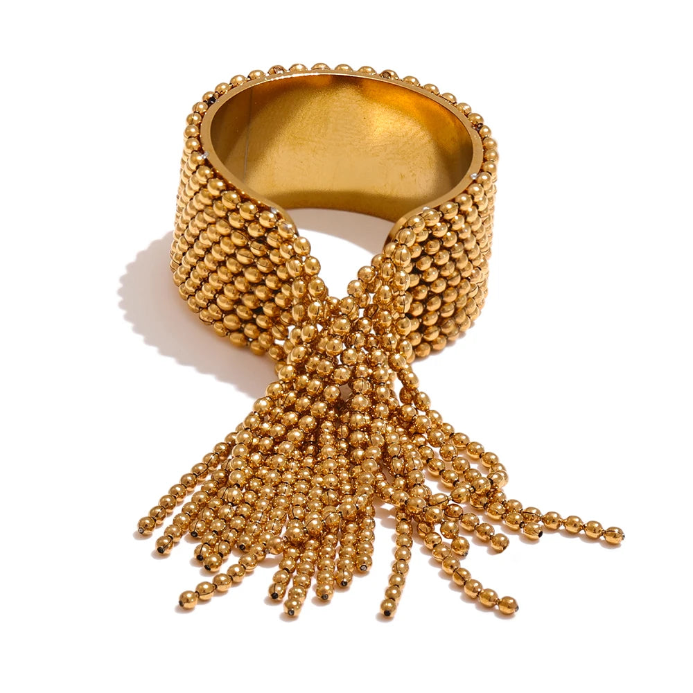 Chain Tassel Ring