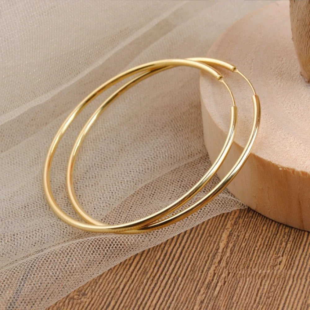 Circle Hoop Earrings